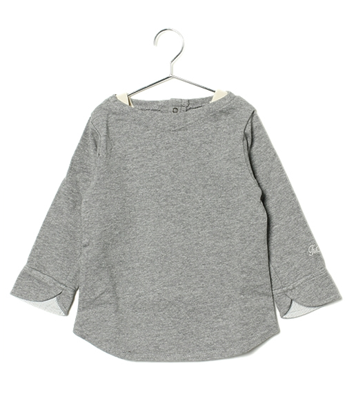 URBAN RESEARCH DOORS KIDS（アーバン リサーチ ドアーズ キッズ　）の「FORK&SPOON　マリンボート（Tシャツ/カットソー・キッズ・オリーブ/グレー/ネイビー/ボルドー/イエロー・105/135/90/120）」の2枚目の写真