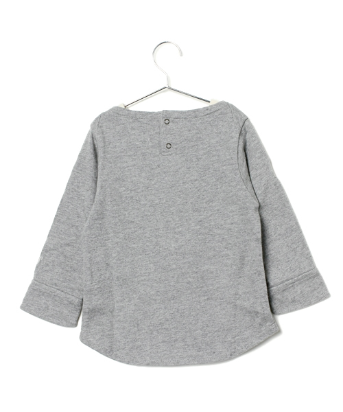 URBAN RESEARCH DOORS KIDS（アーバン リサーチ ドアーズ キッズ　）の「FORK&SPOON　マリンボート（Tシャツ/カットソー・キッズ・オリーブ/グレー/ネイビー/ボルドー/イエロー・105/135/90/120）」の6枚目の写真
