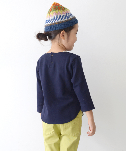 URBAN RESEARCH DOORS KIDS（アーバン リサーチ ドアーズ キッズ　）の「FORK&SPOON　マリンボート（Tシャツ/カットソー・キッズ・オリーブ/グレー/ネイビー/ボルドー/イエロー・105/135/90/120）」の13枚目の写真
