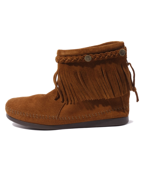 Minnetonka（ミネトンカ）の「[ミネトンカ]MINNETONKA HI TOP ブーツ（ブーツ・レディース・ブラック/ブラウン・8(25.0)/7(24.0)/6(23.0)）」の3枚目の写真