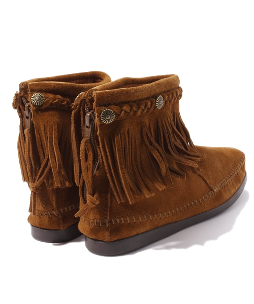 Minnetonka（ミネトンカ）の「[ミネトンカ]MINNETONKA HI TOP ブーツ（ブーツ・レディース・ブラック/ブラウン・8(25.0)/7(24.0)/6(23.0)）」の5枚目の写真