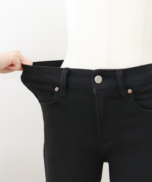 Social GIRL(ソーシャルガール)の「ハイウエストストレッチデニムスキニーパンツ(デニムパンツ・レディース・ブラック/ブルー/ネイビー/ライトブルー/ダークブラック・S/M/L/XS)」の8枚目の写真