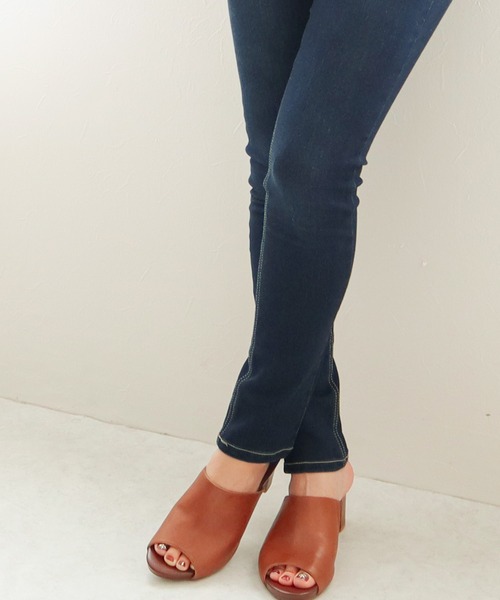 Social GIRL(ソーシャルガール)の「ハイウエストストレッチデニムスキニーパンツ(デニムパンツ・レディース・ブラック/ブルー/ネイビー/ライトブルー/ダークブラック・S/M/L/XS)」の12枚目の写真