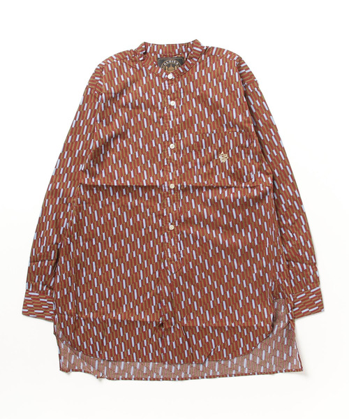 ALDIES(アールディーズ)の「Stand Shower Shirt / スタンドシャワーシャツ(シャツ/ブラウス・メンズ・ネイビー/グリーン/ブラウン・SMALL/MEDIUM/LARGE)」の4枚目の写真