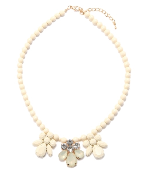 Another Edition（アナザーエディション）の「AE シンプル BJ NL（ネックレス・レディース・オフホワイト/ネイビー・フリー）」の2枚目の写真