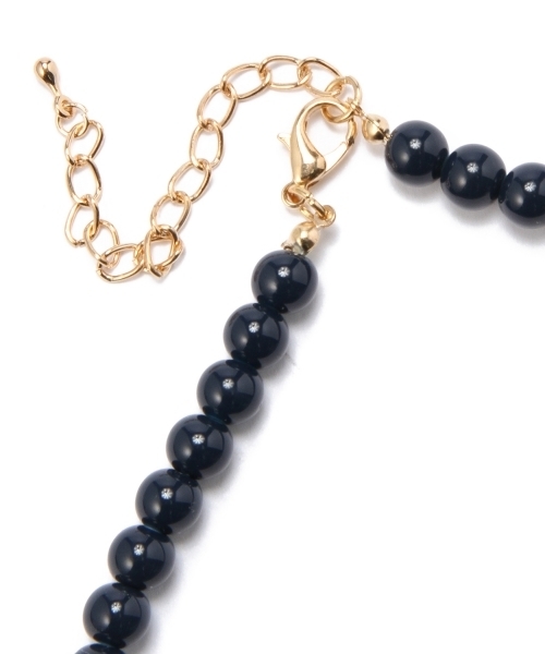 Another Edition（アナザーエディション）の「AE シンプル BJ NL（ネックレス・レディース・オフホワイト/ネイビー・フリー）」の5枚目の写真