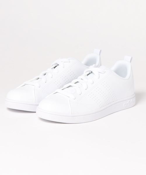 adidas（アディダス）の「【adidas】VALCLEAN2（スニーカー・レディース・ホワイト・24.0cm/24.5cm）」の4枚目の写真