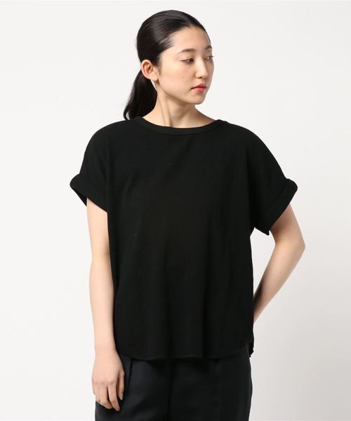 LOWRYS FARM（ローリーズファーム）の「ウシロネジリプルオーバー　832503（Tシャツ/カットソー・レディース・ブラック/ブラウン/アイボリー・FREE）」の13枚目の写真