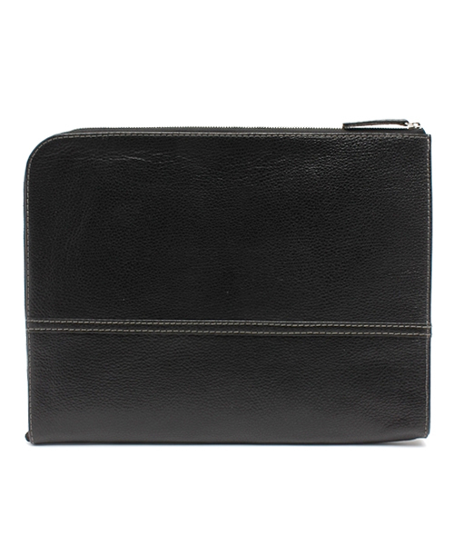 green label relaxing（グリーンレーベルリラクシング）の「□AP BUFFALO ドキュメントケース ◆（クラッチバッグ・メンズ・ブラック/ネイビー・フリー）」の8枚目の写真