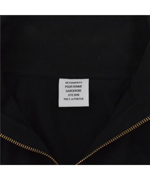 ブランド古着】God Save Us ネックプリントハーフジップロングスリーブ