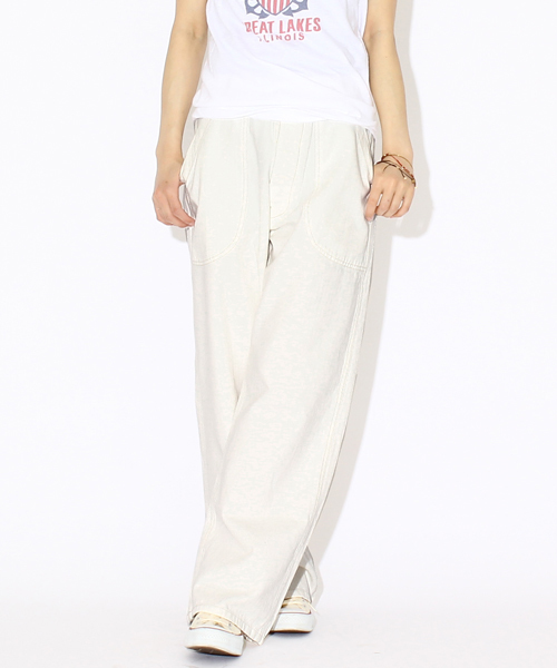 Ray BEAMS(レイビームス)の「ATESPEXS×Ray BEAMS / 別注マリンパンツ(その他パンツ・レディース・ホワイト・ONE SIZE)」の1枚目の写真
