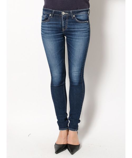 GYDA（ジェイダ）の「Belles jambes スキニーデニムパンツ（デニムパンツ・レディース・インディゴブルー/ブルー・SMALL/MEDIUM/X-SMALL）」の5枚目の写真