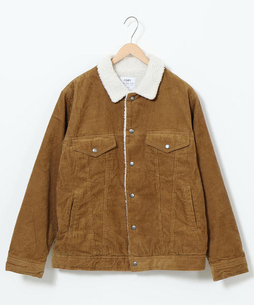 美品 THE SOFTMACHINE コーデュロイ ボア ジャケット ネイビー Wrangler コーデュロイ ボアジャケット M ネイビー USA製 - メルカリ