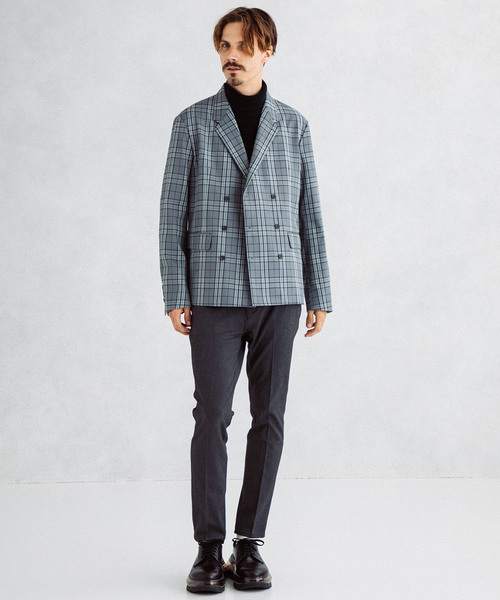 UNITED TOKYO(ユナイテッドトウキョウ)の「18Gウールミラノリブタートルネックニット/ハイネック(ニット/セーター・メンズ・オフホワイト/ブラック/ベージュ/グリーン・1/2/3)」の11枚目の写真