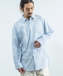 Rocky Monroe | オーバーサイズ ポプリンシャツ ビッグシルエット ドロップショルダー(シャツ/ブラウス)