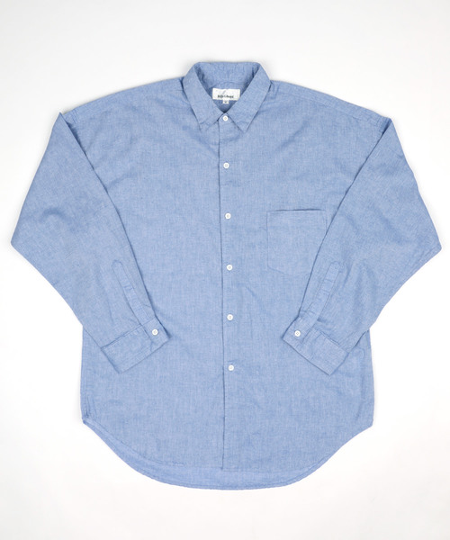 Rocky Monroe（ロッキーモンロー）の「オーバーサイズ ドロップショルダー ポプリンシャツ（シャツ/ブラウス・メンズ・ベージュ系その他/ブラック/ブルー/ブラウン系その他/ブラウン系その他2/グレー系その他/ブラック系その他/ネイビー/ブルー系その他/ブルー系その他2/ホワイト・M/L/XL）」の18枚目の写真