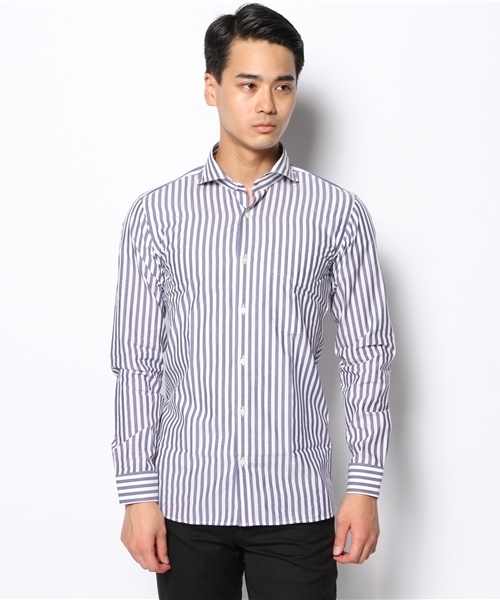 NANO universe（ナノユニバース）の「ホリゾンワイドシャツ（シャツ/ブラウス・メンズ・その他1・37/39/41/38）」の4枚目の写真