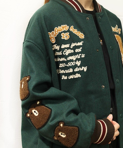 Rivet くまモチーフスタジャン スタジャン Rivet Surge リベットアンドサージ のファッション スタジャン セール