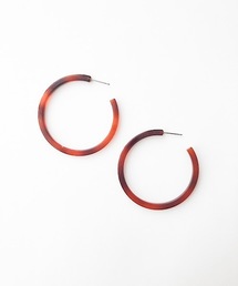 アクリルデザインピアス