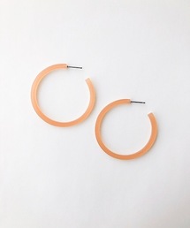 アクリルデザインピアス