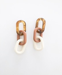 アクリルデザインピアス