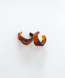 アクリルデザインピアス