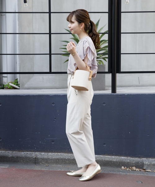 flower（フラワー）の「ブルーミングレースブラウス（シャツ/ブラウス・レディース・ホワイト/ブルー/パープル・FREE）」の22枚目の写真