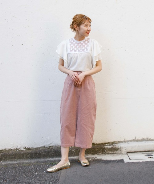 flower（フラワー）の「ブルーミングレースブラウス（シャツ/ブラウス・レディース・ホワイト/ブルー/パープル・FREE）」の16枚目の写真