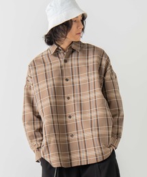 WEGO | WEGO/TRビッグシルエットチェックシャツ(シャツ/ブラウス)