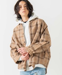 WEGO | WEGO/【セットアップ対応商品】TRビッグシルエットチェックシャツ/シャツジャケット(シャツ/ブラウス)