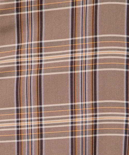 WEGO（ウィゴー）の「WEGO/【セットアップ対応商品】TRビッグシルエットチェックシャツ/シャツジャケット（シャツ/ブラウス・メンズ・ブラウン系その他2/ベージュ系その他2/ベージュ系その他3・MEDIUM/LARGE）」の14枚目の写真