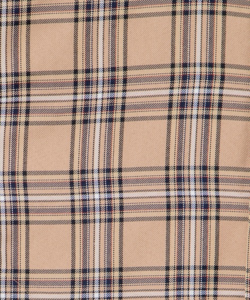 WEGO（ウィゴー）の「WEGO/【セットアップ対応商品】TRビッグシルエットチェックシャツ/シャツジャケット（シャツ/ブラウス・メンズ・ブラウン系その他2/ベージュ系その他2/ベージュ系その他3・MEDIUM/LARGE）」の16枚目の写真