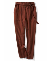 ＩＥＤＩＴ　麻調素材の美脚イージーパンツ