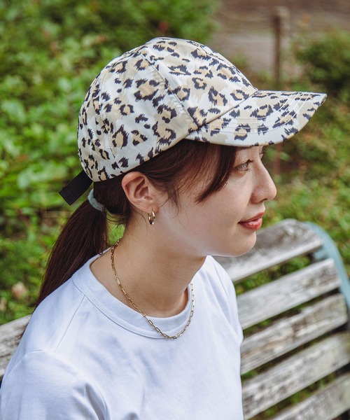 KiU（キウ）の「6パネル キャップ 3レイヤー（キャップ・メンズ・ネイビー/ブラック系その他/レオパード/ブラック/カーキ/ベージュ/カモフラージュ・FREE）」の8枚目の写真