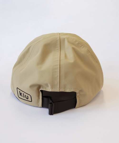 KiU（キウ）の「6パネル キャップ 3レイヤー（キャップ・メンズ・ネイビー/ブラック系その他/レオパード/ブラック/カーキ/ベージュ/カモフラージュ・FREE）」の10枚目の写真