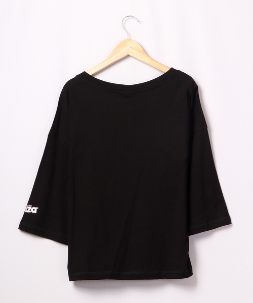 DIMENSIONE danza（ディメンシオーネ ダンツァ）の「ショルダーストーン五分袖カットソー（Tシャツ/カットソー・レディース・ホワイト/ブラック・SMALL/MEDIUM/X-SMALL）」の4枚目の写真