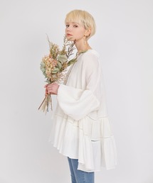 KOH.style | ボリューム袖ティアードチュニック(チュニック)