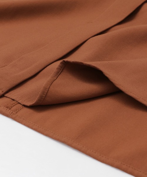 URBAN RESEARCH DOORS（アーバンリサーチドアーズ）の「ノースリーブジレOP（ワンピース・レディース・ブラウン/ベージュ・ONE）」の20枚目の写真