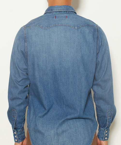 RED CARD ダンガリーシャツ RED CARD TOKYO（レッドカード）の「【men's】RED CARD/レッド