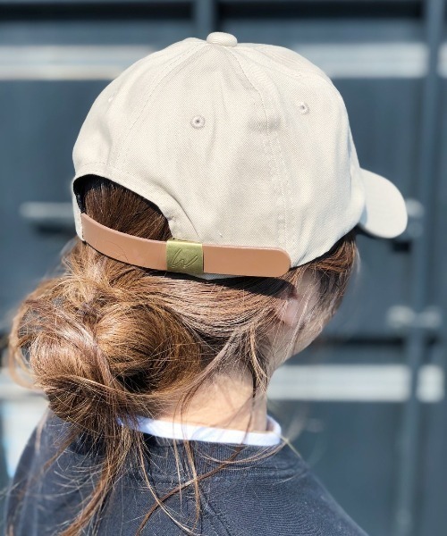 セール】【wears original】STONE WASHED TWILL CAP 本革 ベルト