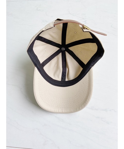 wears(ウェアーズ)の「【wears original】STONE WASHED TWILL CAP 本革 ベルト キャップ ハット(キャップ・レディース・ベージュ/カーキ/サンドベージュ/チャコール/ブラック/キャメル/グレー/アイボリー/グリーン/ネイビー/ブラック系その他/ライトブルー/ブルー・FREE)」の20枚目の写真