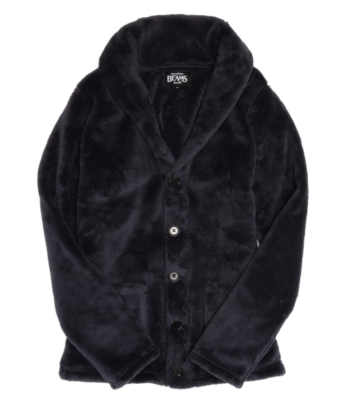 BEAMS（ビームス）の「◎BEAMS / ボア ショール カーディガン（カーディガン/ボレロ・メンズ・グレー/ネイビー・SMALL/MEDIUM/LARGE/X-LARGE）」の11枚目の写真