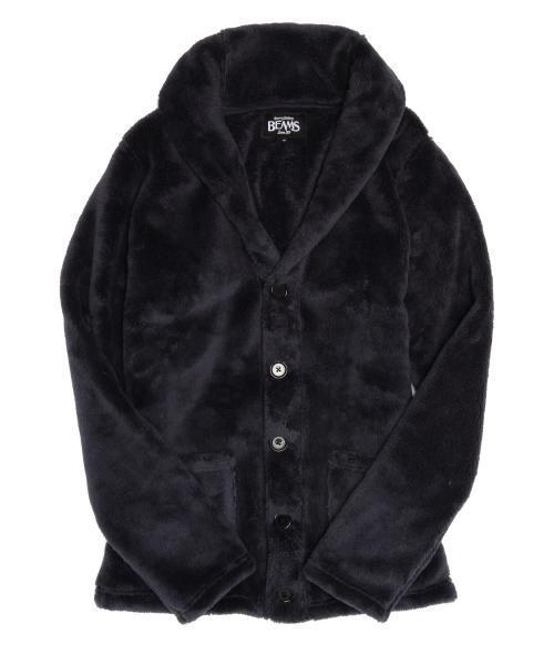 BEAMS（ビームス）の「◎BEAMS / ボア ショール カーディガン（カーディガン/ボレロ・メンズ・グレー/ネイビー・SMALL/MEDIUM/LARGE/X-LARGE）」の3枚目の写真
