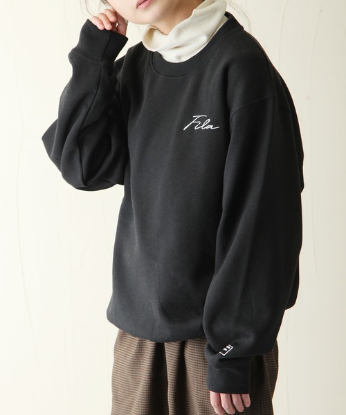 FILA（フィラ）の「【FILA】筆記体刺繍クルースウェット【ユニ