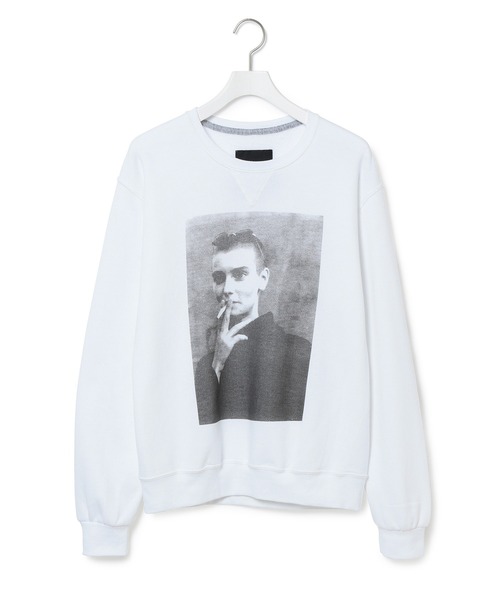 ADAM ET ROPE'(アダムエロペ)の「【ASSEMBLY NEW YORK】Sinead Sweatshirt(スウェット・レディース・ホワイト/ライトグレー/ブラック・1)」の2枚目の写真