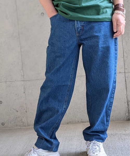 Carhartt(カーハート)の「carhartt/カーハート RELAXED-FIT TAPERED JEAN(デニムパンツ・メンズ・ブルー/ライトブルー・32inch/34inch/36inch/30inch)」の16枚目の写真