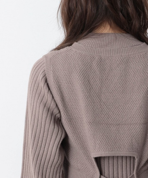 Heather（ヘザー）の「ベストツキニットワンピース　921564（ワンピース・レディース・ブラック/ベージュ/グリーン系その他・FREE）」の20枚目の写真