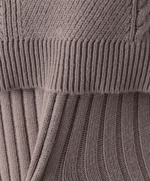 Heather（ヘザー）の「ベストツキニットワンピース　921564（ワンピース・レディース・ブラック/ベージュ/グリーン系その他・FREE）」の22枚目の写真