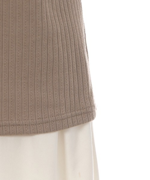 axes femme（アクシーズファム）の「ローズガーデン×蝶レースＰＯ（Tシャツ/カットソー・レディース・ブラック/モカ/ラベンダー/サックスブルー・MEDIUM）」の20枚目の写真