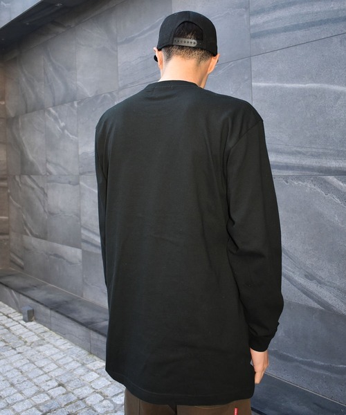 DOUBLE STEAL(ダブルスティール)の「With DOUBZ 長袖Tシャツ(Tシャツ/カットソー・メンズ・ホワイト/ブラック・MEDIUM/LARGE/X-LARGE/XX-LARGE)」の7枚目の写真